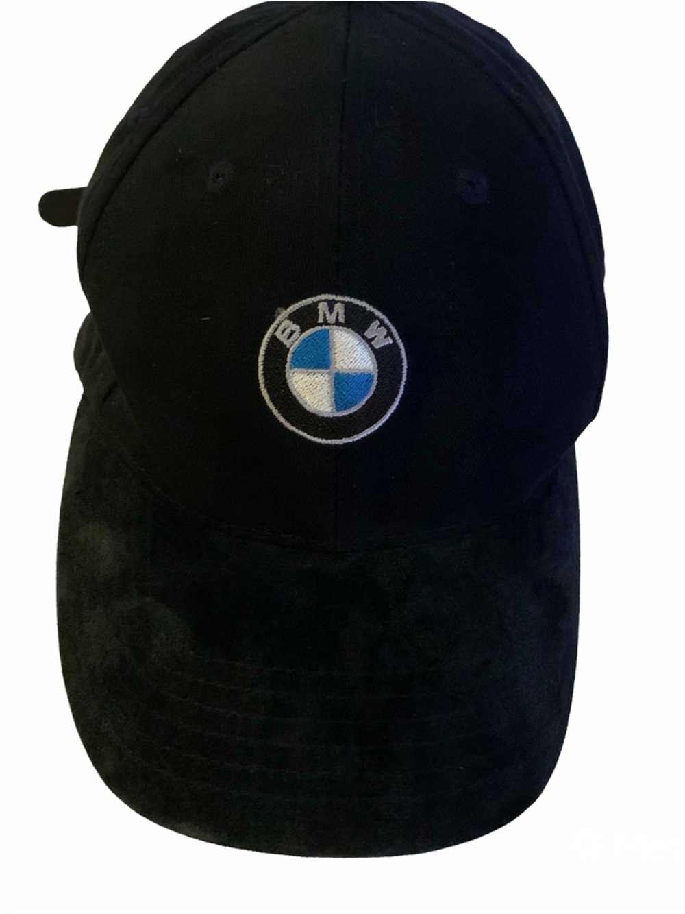 BMW Black Cap with Blue & White Roundel